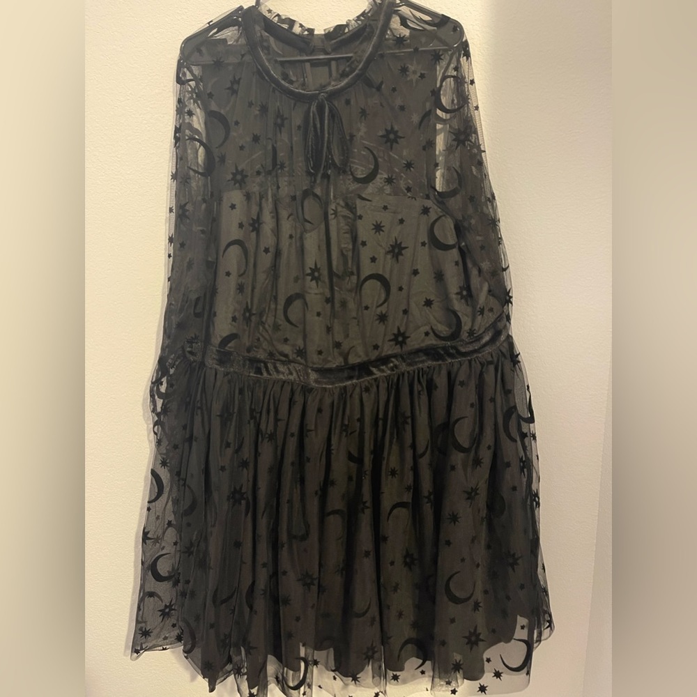 Unique Vintage moon and stars dress